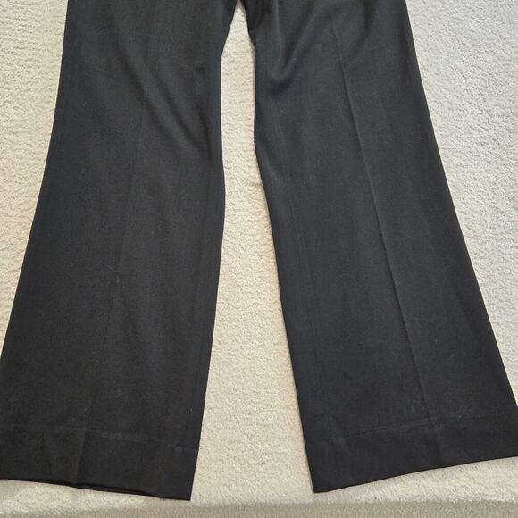 Brooks Brothers Stretch Black Dress Pants Bootcut Women's Size 6 Officecore - Picture 3 of 8